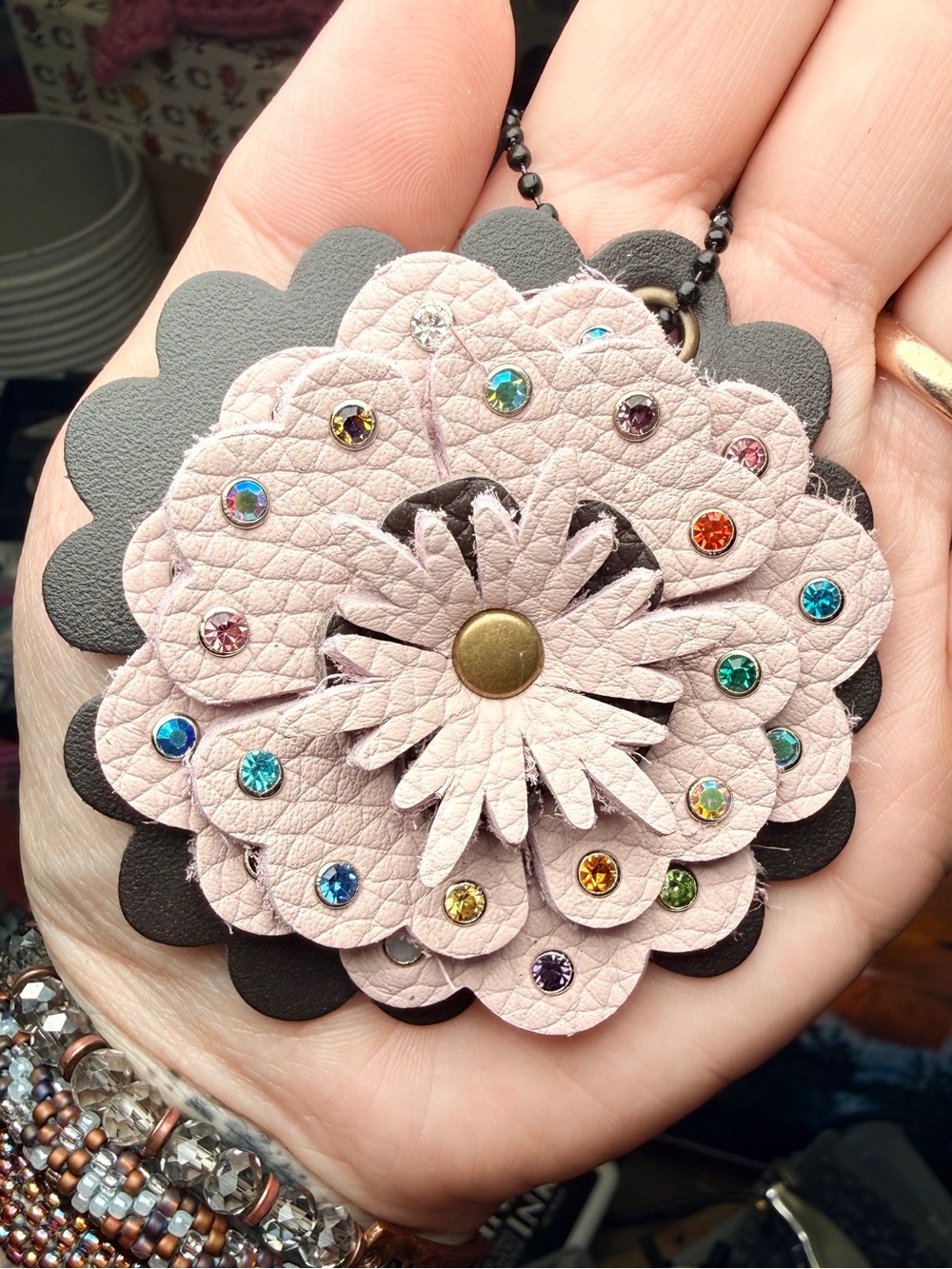 Handmade Floral Charm